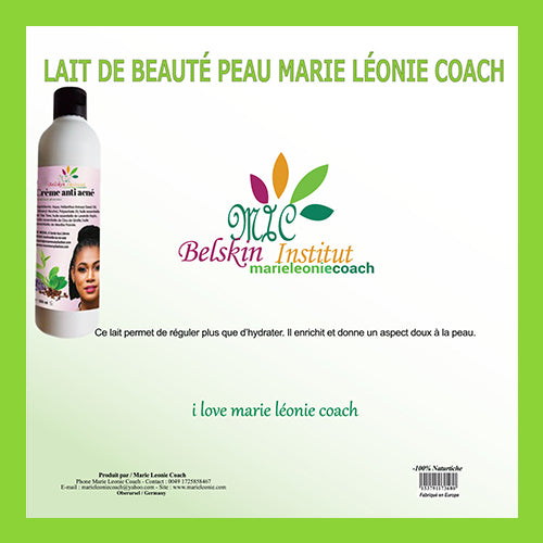 Lait de Beauté Peau Marie Léonie Coach