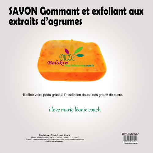 Savon Gommant Et Exfoliant Aux Extraits D'agrumes