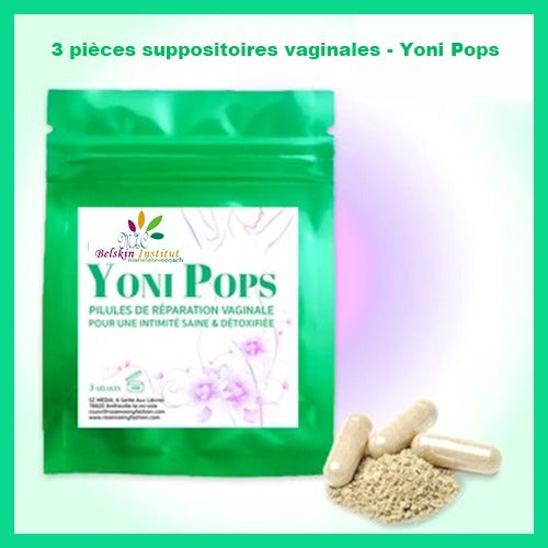 3 pièces suppositoires vaginales - Yoni Pops